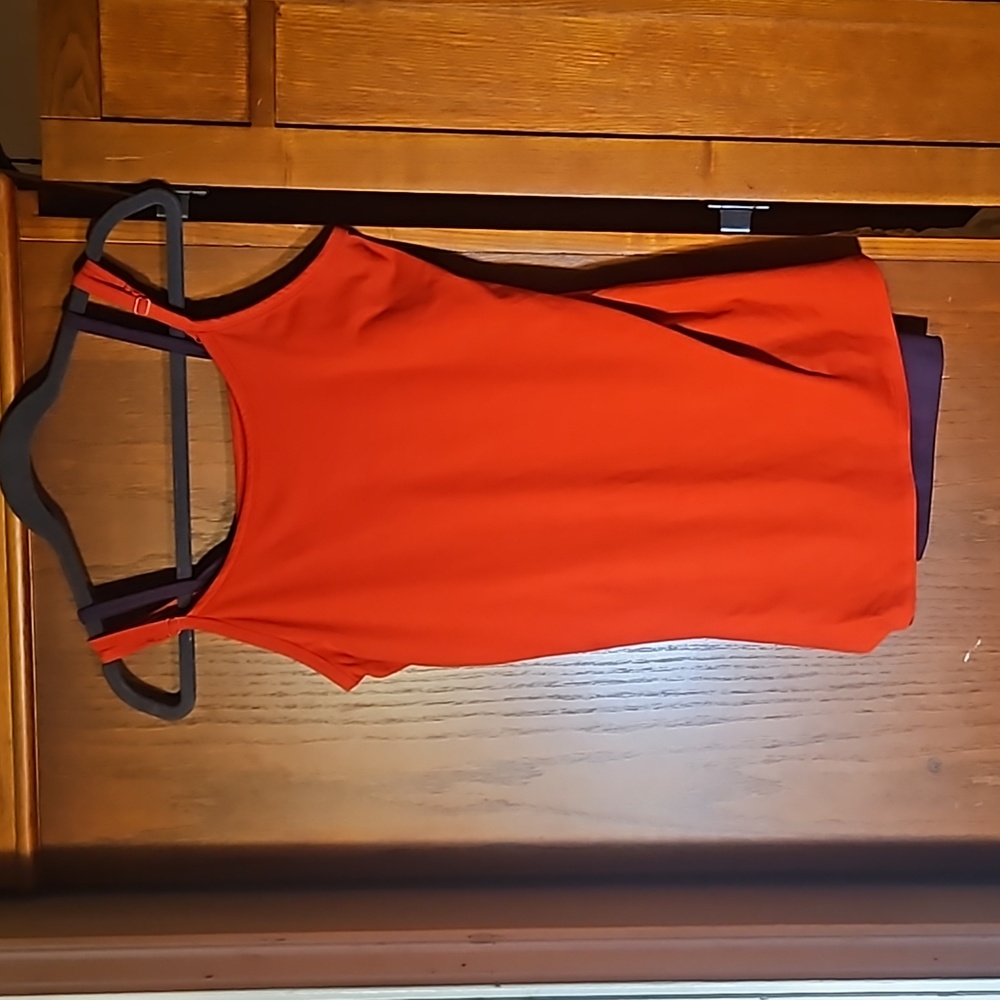 Camisole Lot red and plum L